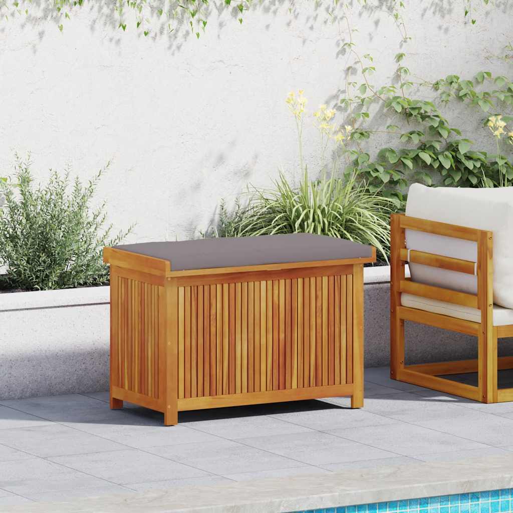 Kussenbox voor buiten 90x50x60,5 cm massief acaciahout - Afbeelding 3