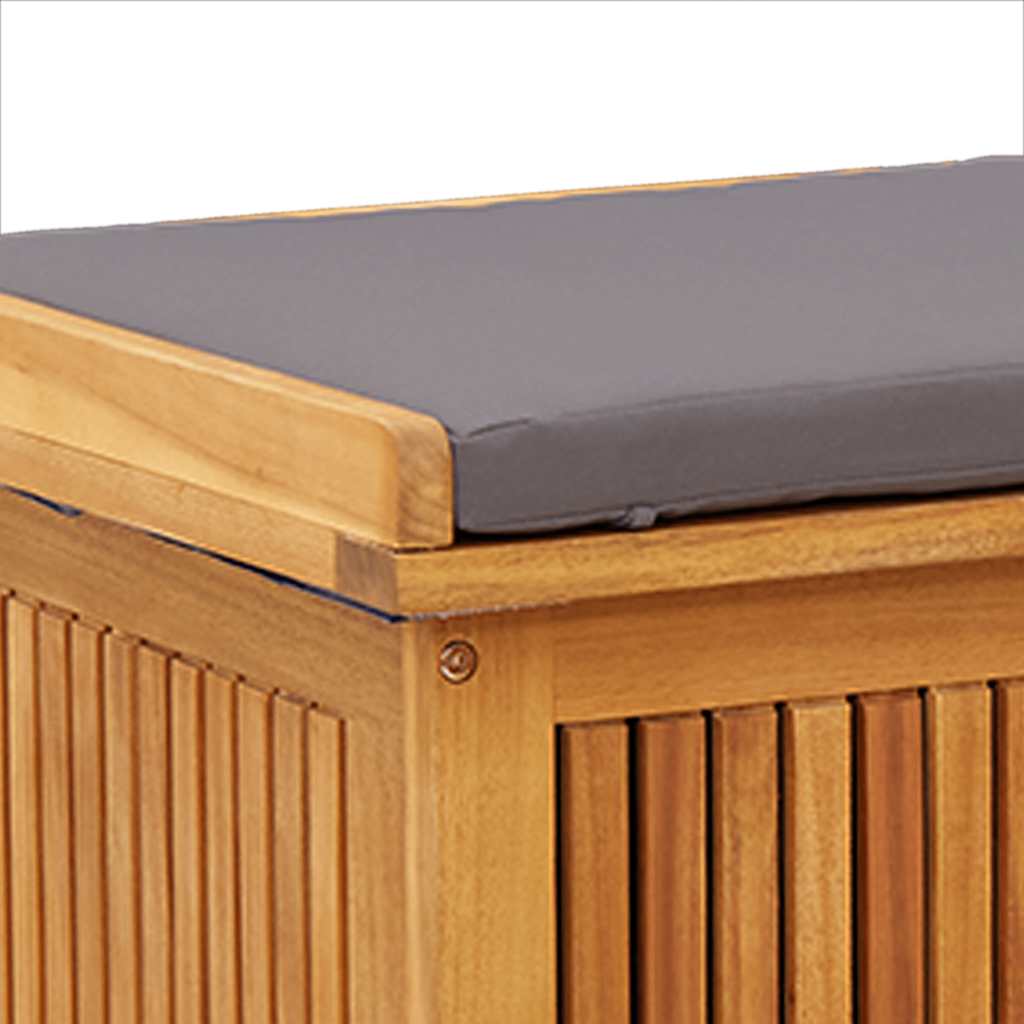 Kussenbox voor buiten 90x50x60,5 cm massief acaciahout - Afbeelding 9