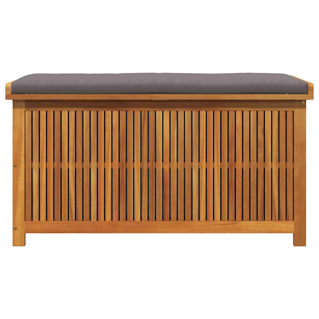 Opbergbox voor buiten 113x50x60,5 cm massief acaciahout - Afbeelding 5