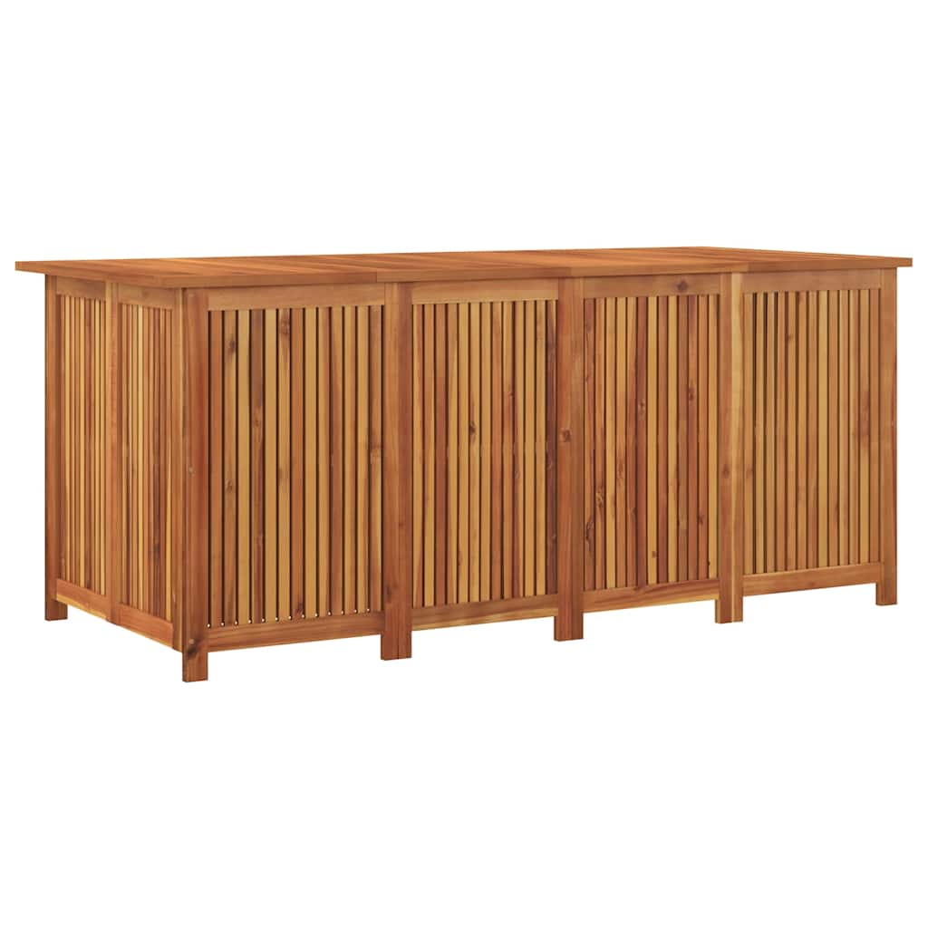 Tuinbox 200x80x75 cm massief acaciahout - Afbeelding 8
