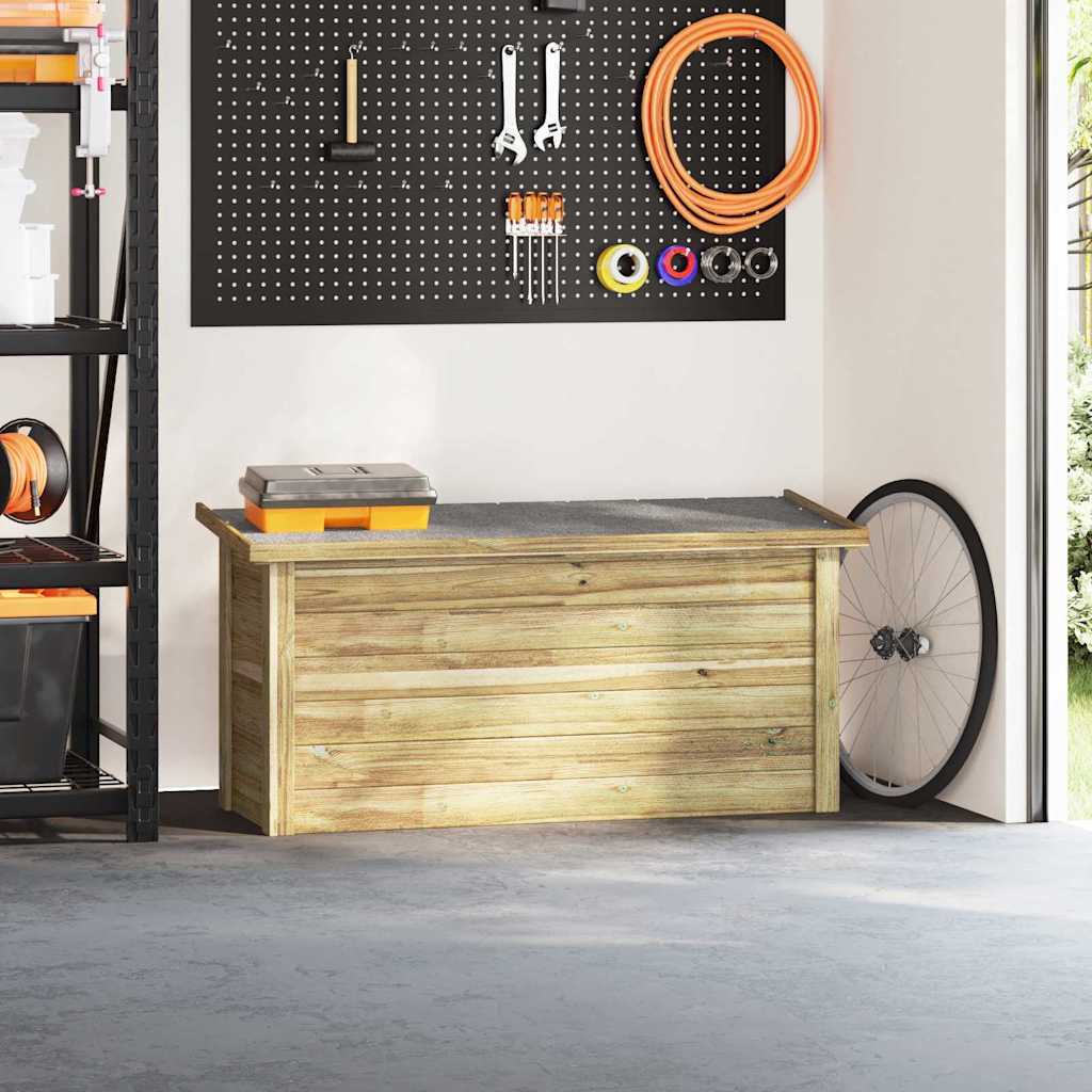 Opslagdoos 44x119x57 cm Geïmpregneerd Hout - Afbeelding 3