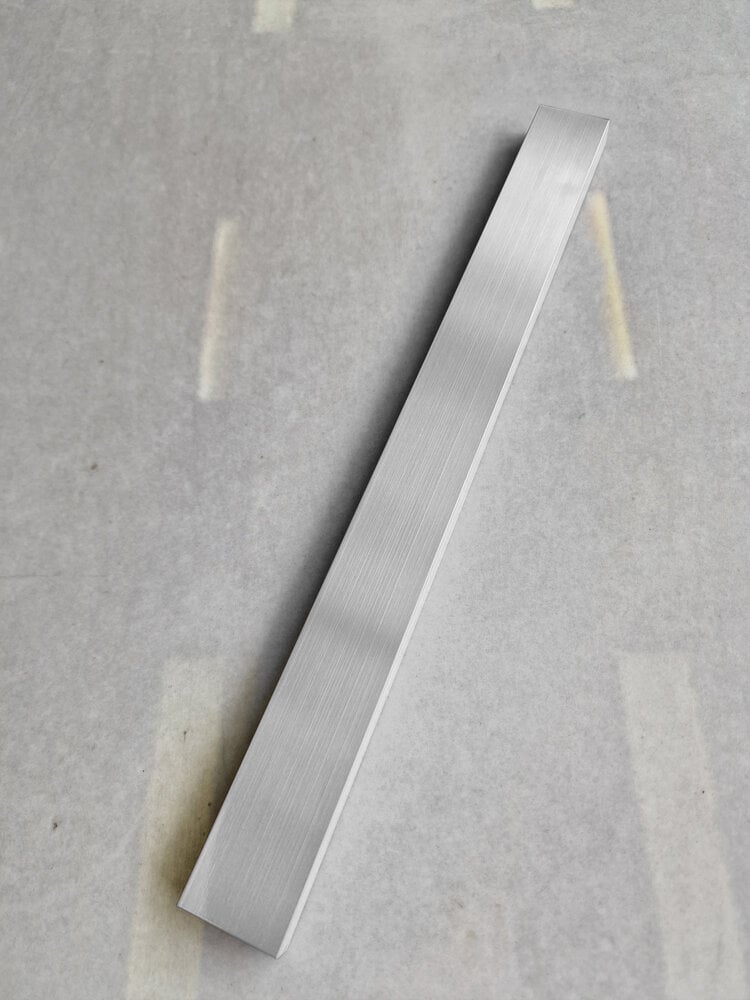 Cover voor Akupanel - Geborsteld ZILVER - Afbeelding 2