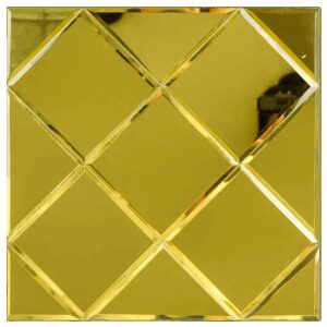 GOLD Glass - Zelfklevend Mozaiek 300x300x4mm