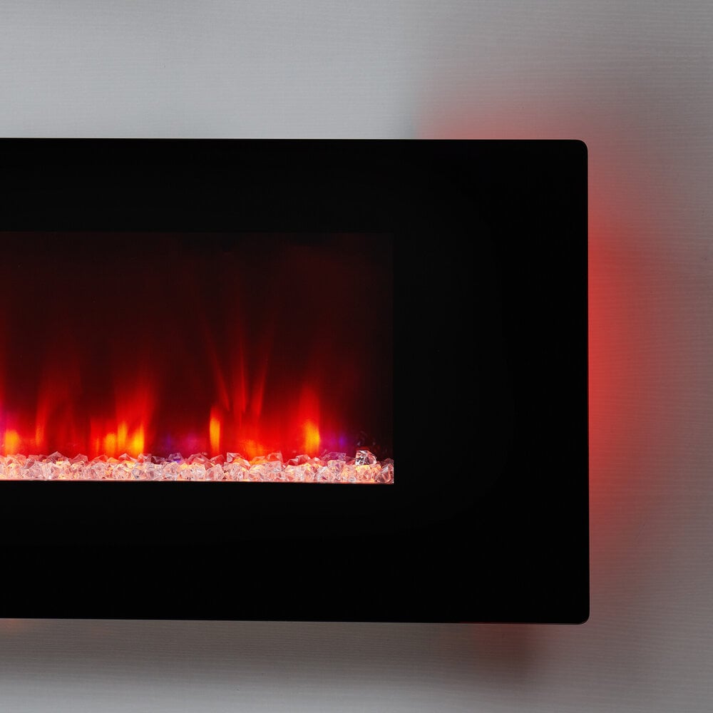 New York - 127 CM OPBOUW Elektrische Sfeerhaard MET VERWARMING + WIFI + APP FUNCTIE - Afbeelding 2
