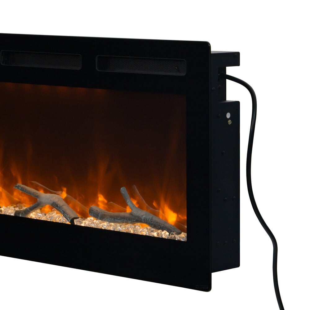 Paris - 127 CM INBOUW Elektrische Sfeerhaard MET VERWARMING + WIFI + APP FUNCTIE - Afbeelding 2