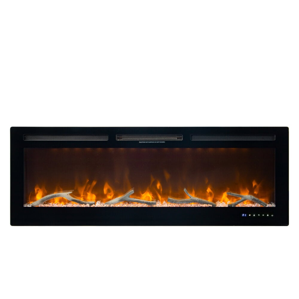 Paris - 183 CM INBOUW Elektrische Sfeerhaard MET VERWARMING + WIFI + APP FUNCTIE