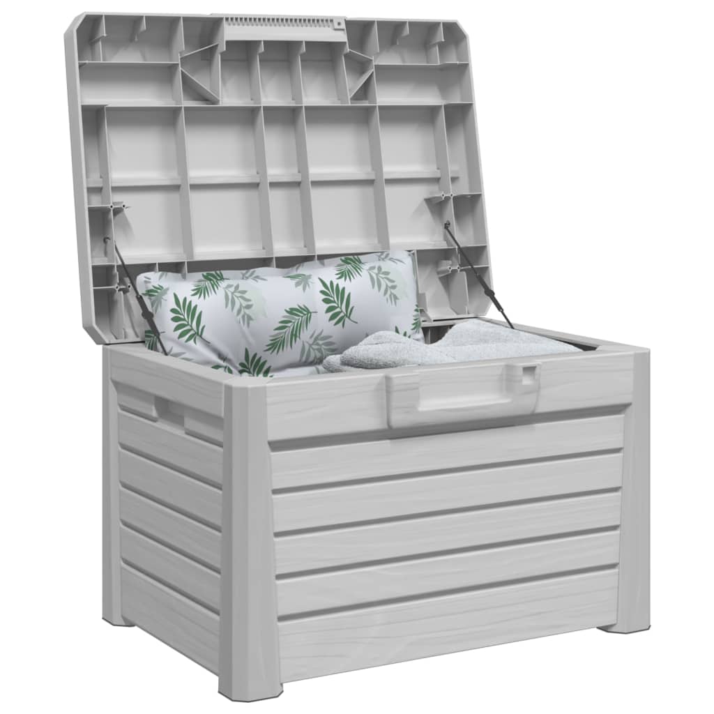 Kussenbox 73x50,5x46,5 cm polypropeen grijs - Afbeelding 4