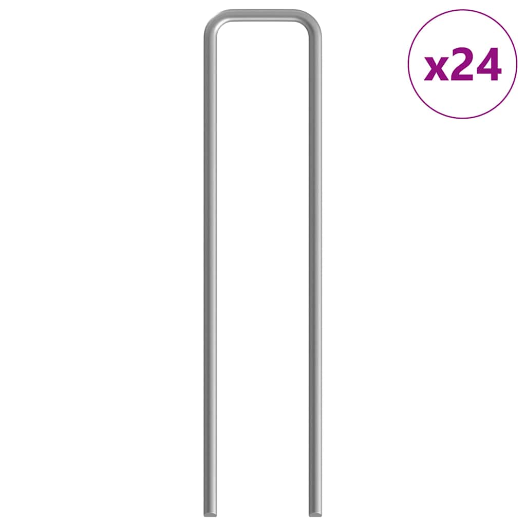 Kippenhok 2 pcs Zilver 600 x 100 x 210 cm Gegalvaniseerd staal - Afbeelding 4