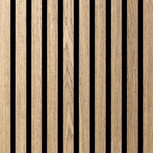 260x60 cm NEW WALNOOT Eiken akoestische wand panelen lattenwand met Vilt