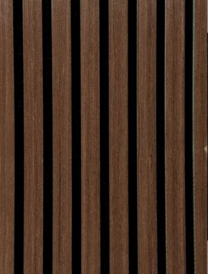 260x60 cm WENGE akoestische wand panelen lattenwand met Vilt