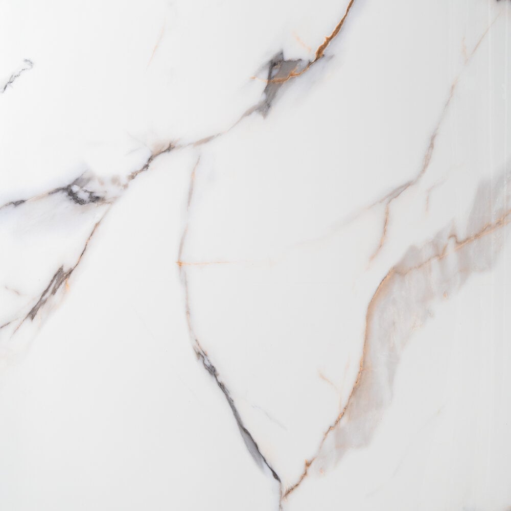 120x280x0,3 cm - PVC Wandpaneel Calacatta Gold Hoogglans