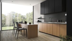 OPPIO Viltpaneel Beige JAPANDI - 280x60 cm - Brandvertragend & Geluiddempend