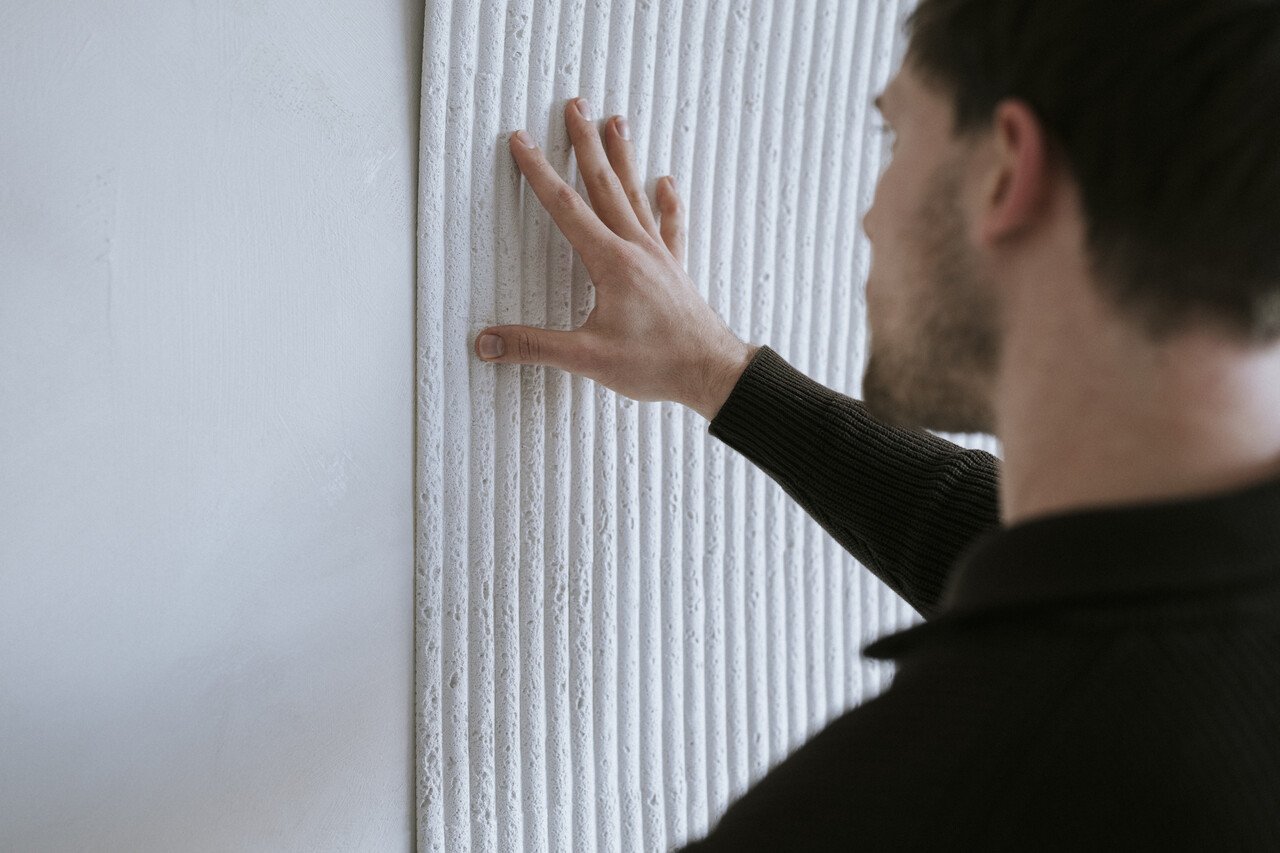 MUOZO -Roman Columns OFF-WHITE 280x60 Flexibele Wandpanelen - Afbeelding 2