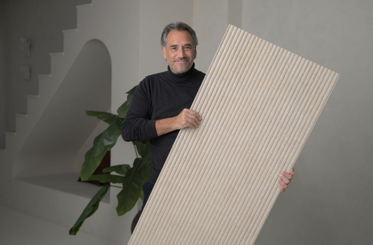 MUOZO -Roman Columns SAND 280x60 Flexibele Wandpanelen - Afbeelding 2